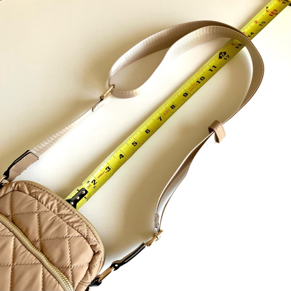 NWT La Miel Beige Crossbody Bag - Puffer Design - Picture 13 of 13